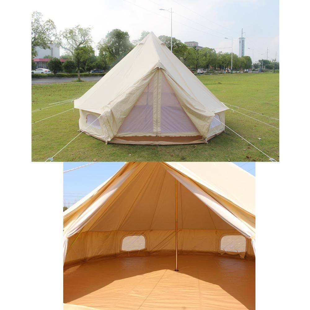 ⑮ ベルテント コットンテント ワンポールテント フロアシート脱着可 3メートル