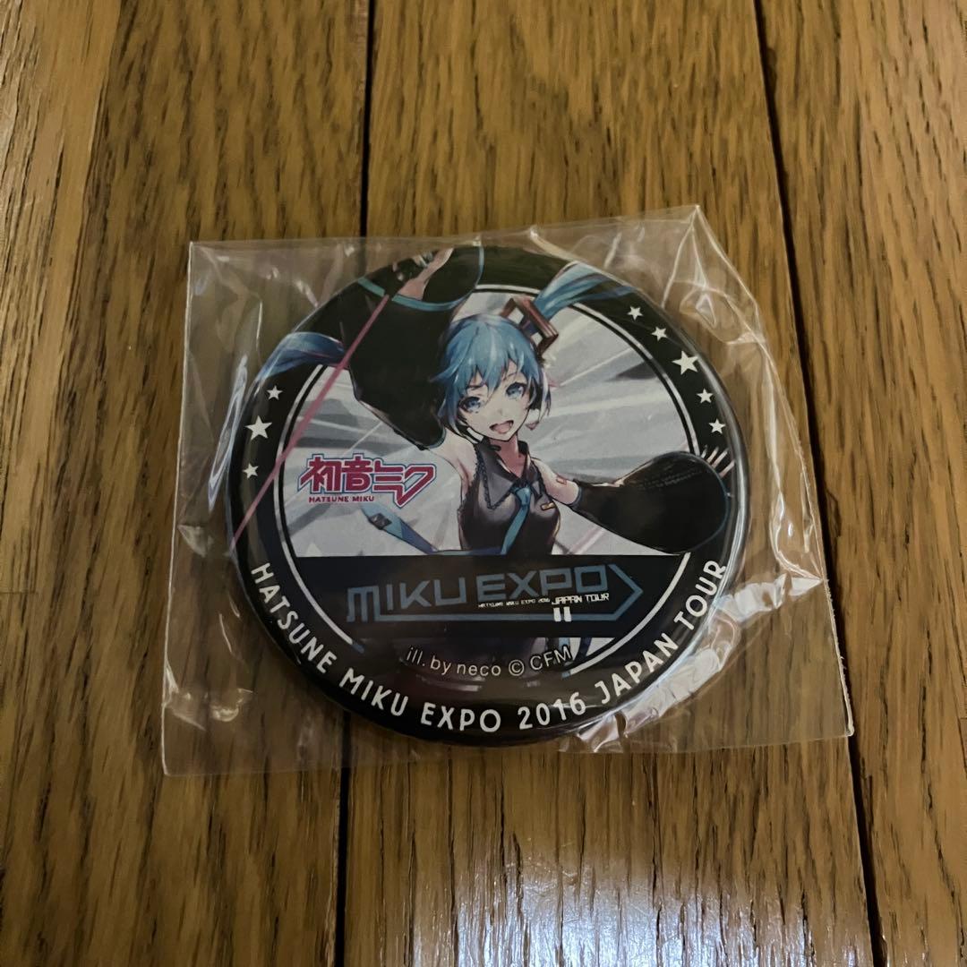 初音ミク MIKU EXPO 2016 VISAカード 入会特典 缶バッジ