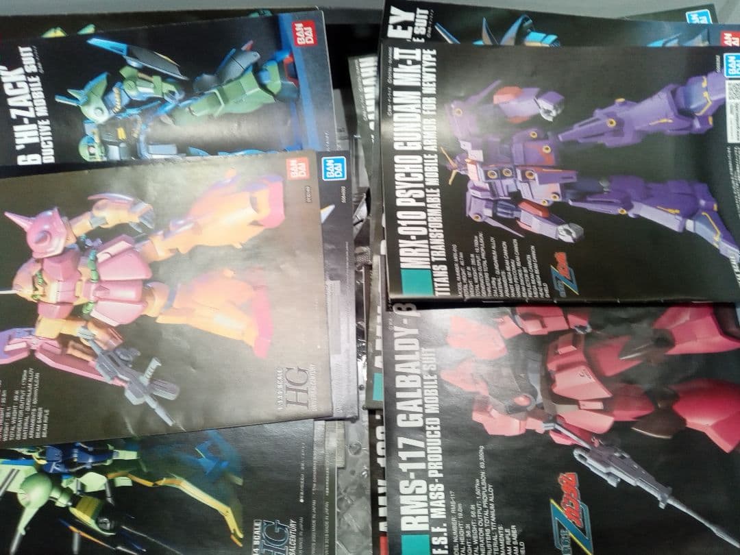 HG　Z系　ZZ系セット　サイコガンダムマークII　など　ジャンクセット
