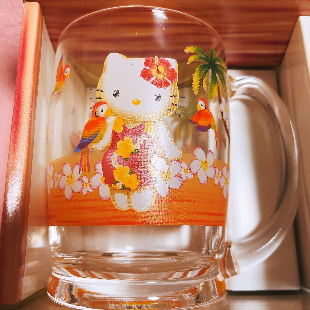 希少レア　ハローキティ　ダニエル　日焼け　ジョッキセット　ハワイ　1999