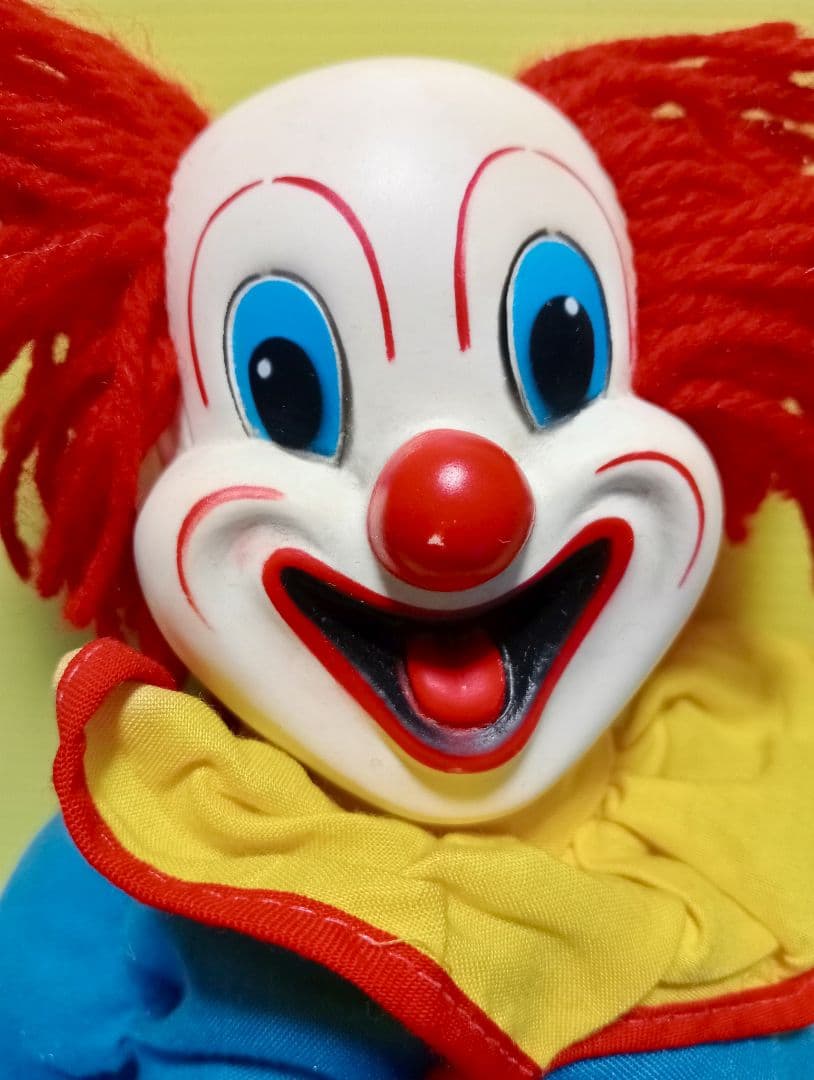 レア 1960s 米国 ボゾヴィンテージドールBOZO THE CLOWN×２体