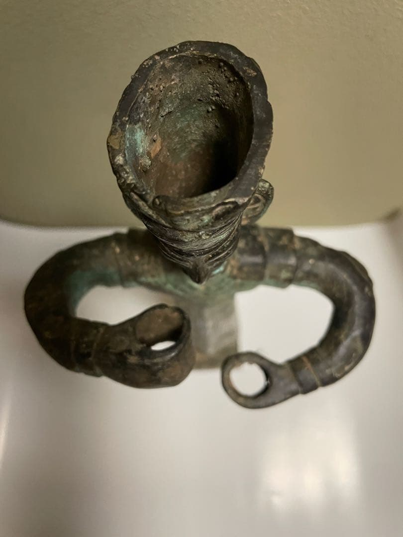 古青銅器　人物　希少