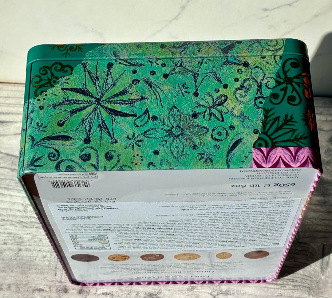 フォートナム&メイソン⭐︎クリスマス ビスケット　クッキー　650g