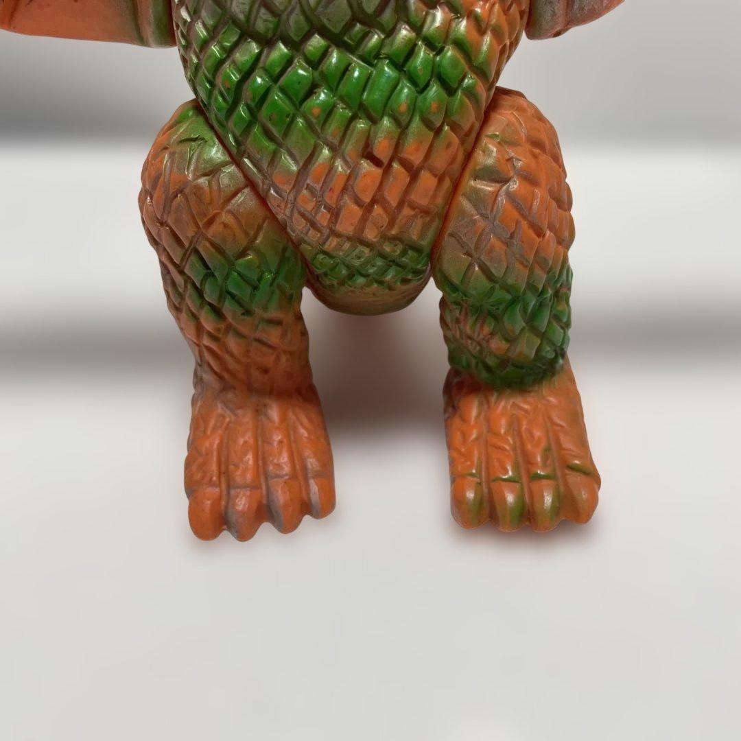 【希少品】当時物 ブルマァク キングギドラ スタンダードサイズ ソフビ