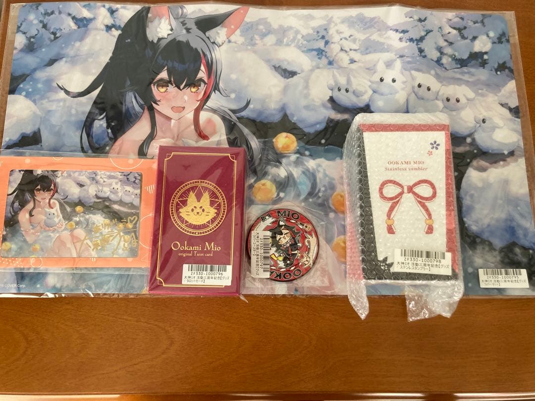 大神ミオ 活動三周年記念フルセット