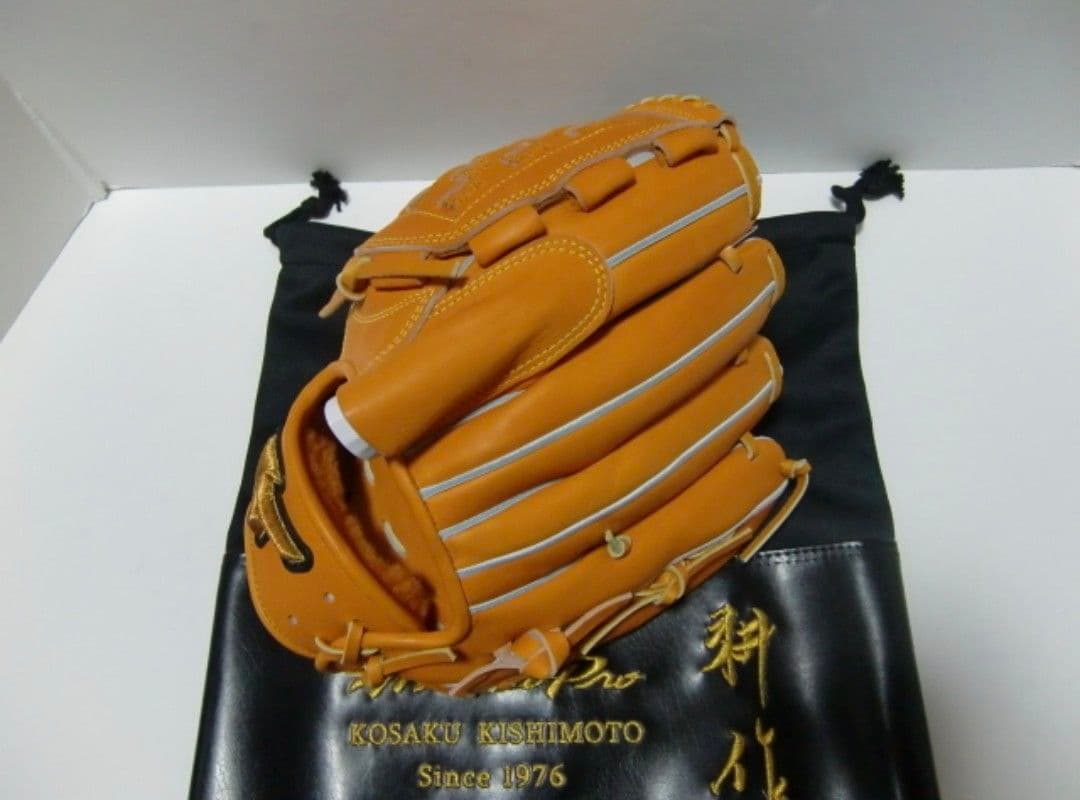 岸本マイスター監修特別モデル　ミズノプロ　硬式グラブ　投手用　左投用