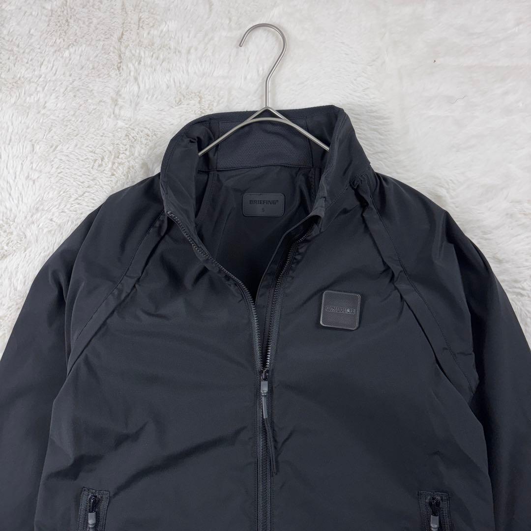極美品 ブリーフィングゴルフ ウォームダール 2way ジャケットサイズS 黒