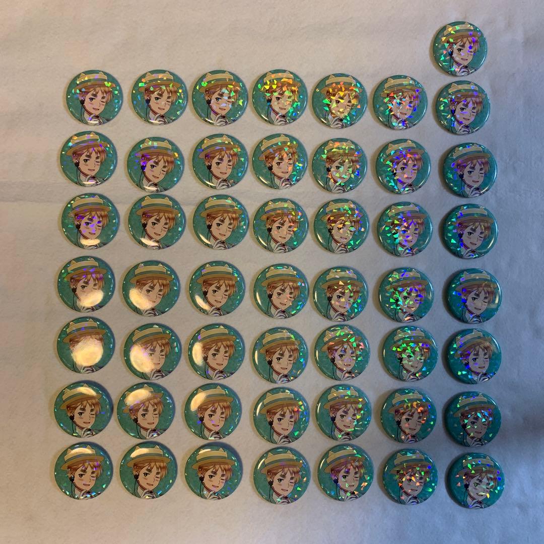 イギリス　ヘタリア　缶バッジ　セット　遊園地　痛バッグ　50個