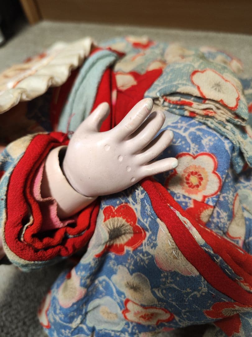 市松人形　抱き人形　60cm　アンティーク