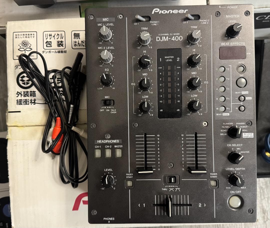 Pioneer DJM400箱ありCDJ850二台箱あり+EFX-500 おまけ