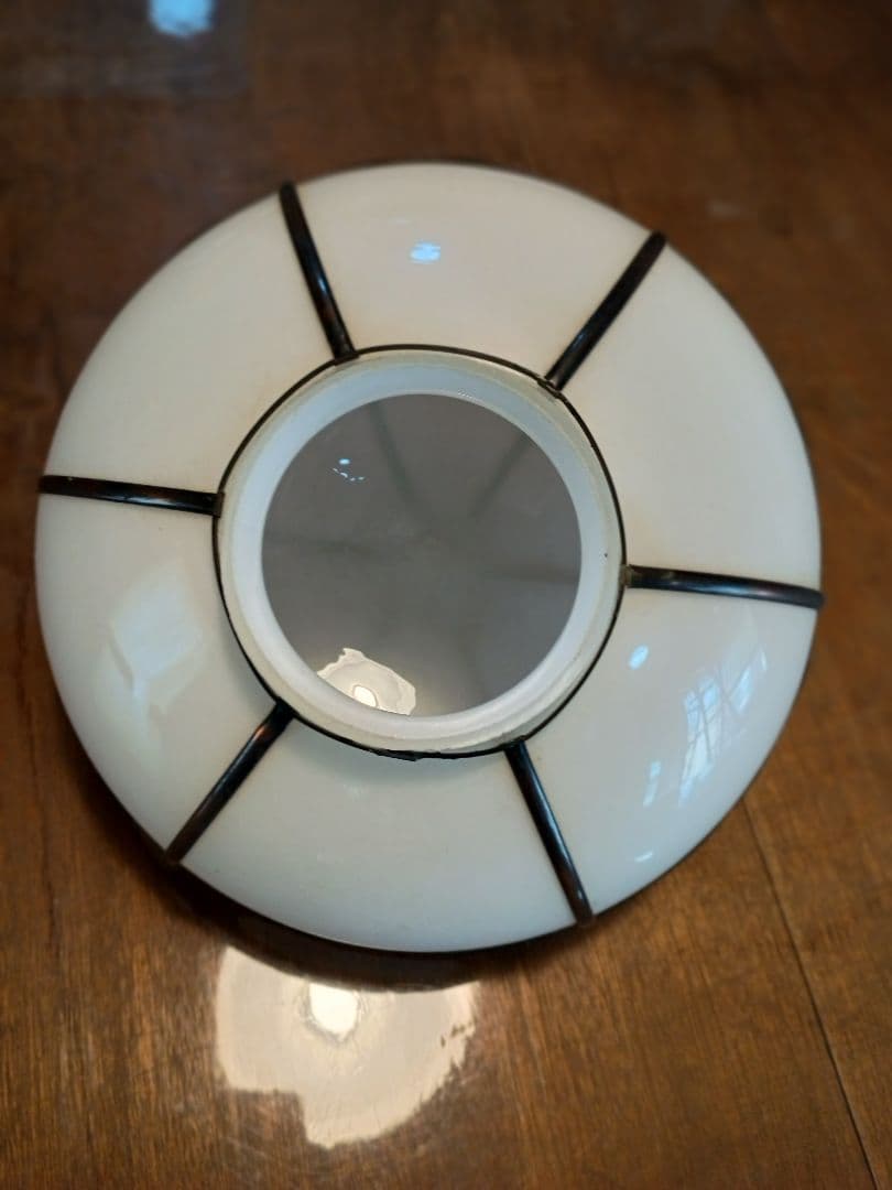 大正ロマン 真鍮ボンボリ型 電笠デッドストック