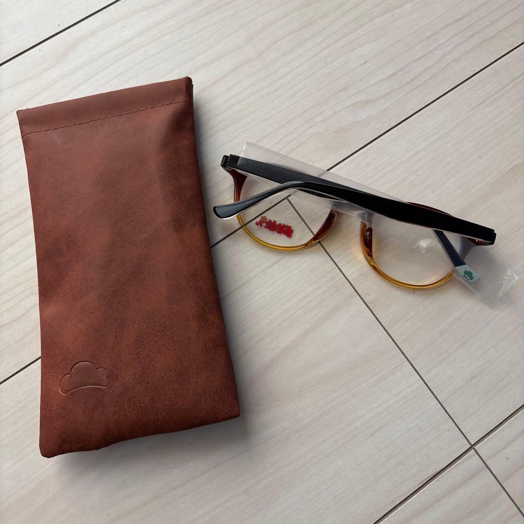 おそ松さん コラボメガネ 十四松 オリジナルメガネ拭き