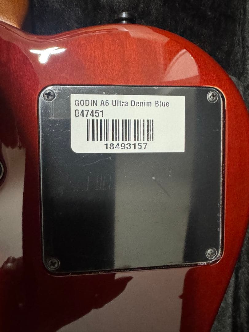 P*)様 Godin (ゴダン) A6 ULTRA Denim Blue Fla