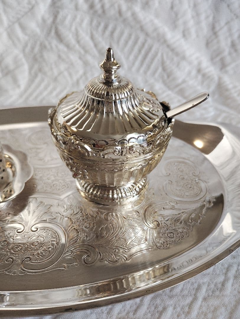 【Mappin&Webb】 マッピンアンドウェッブ コンディメントトレー