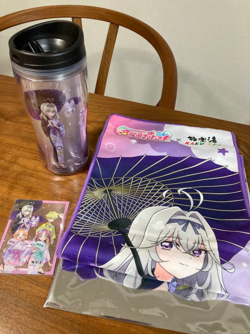 名探偵プリキュア　キュアアルカナ•シャドウ　マシュタン　極楽湯　限定　セット品