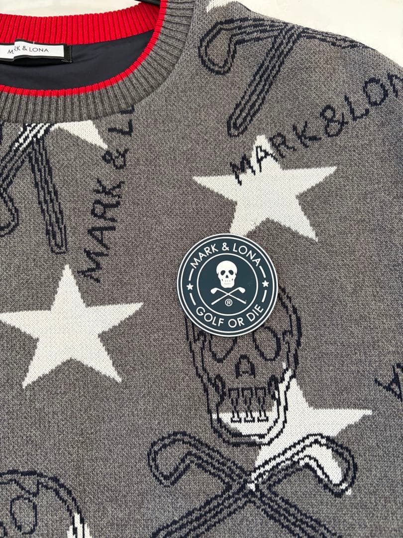 MARK & LONA スカルデザイン セーター