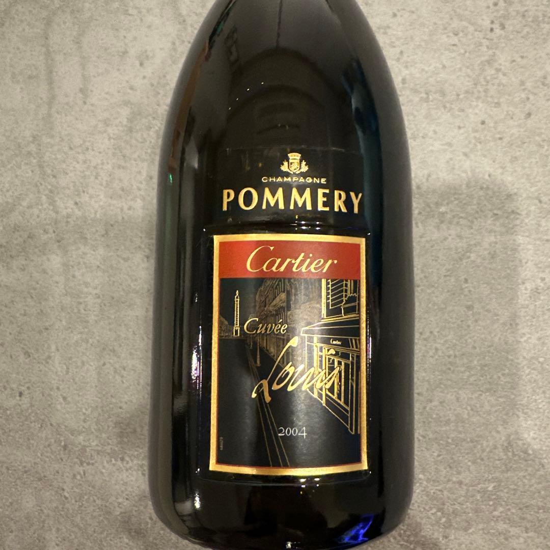 シャンパン ポメリー カルティエ キュヴェ ルイーズ 2004年