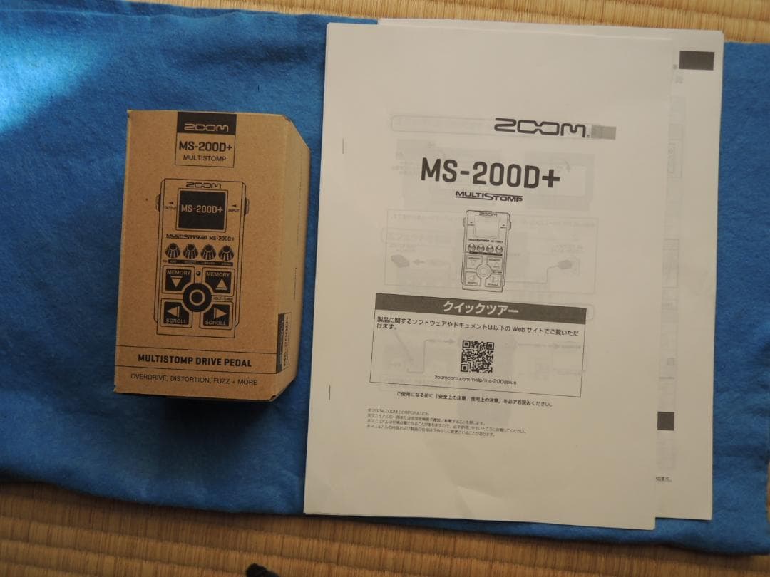 ★新品同様★ZOOM MULTISTOMP MS-200D+