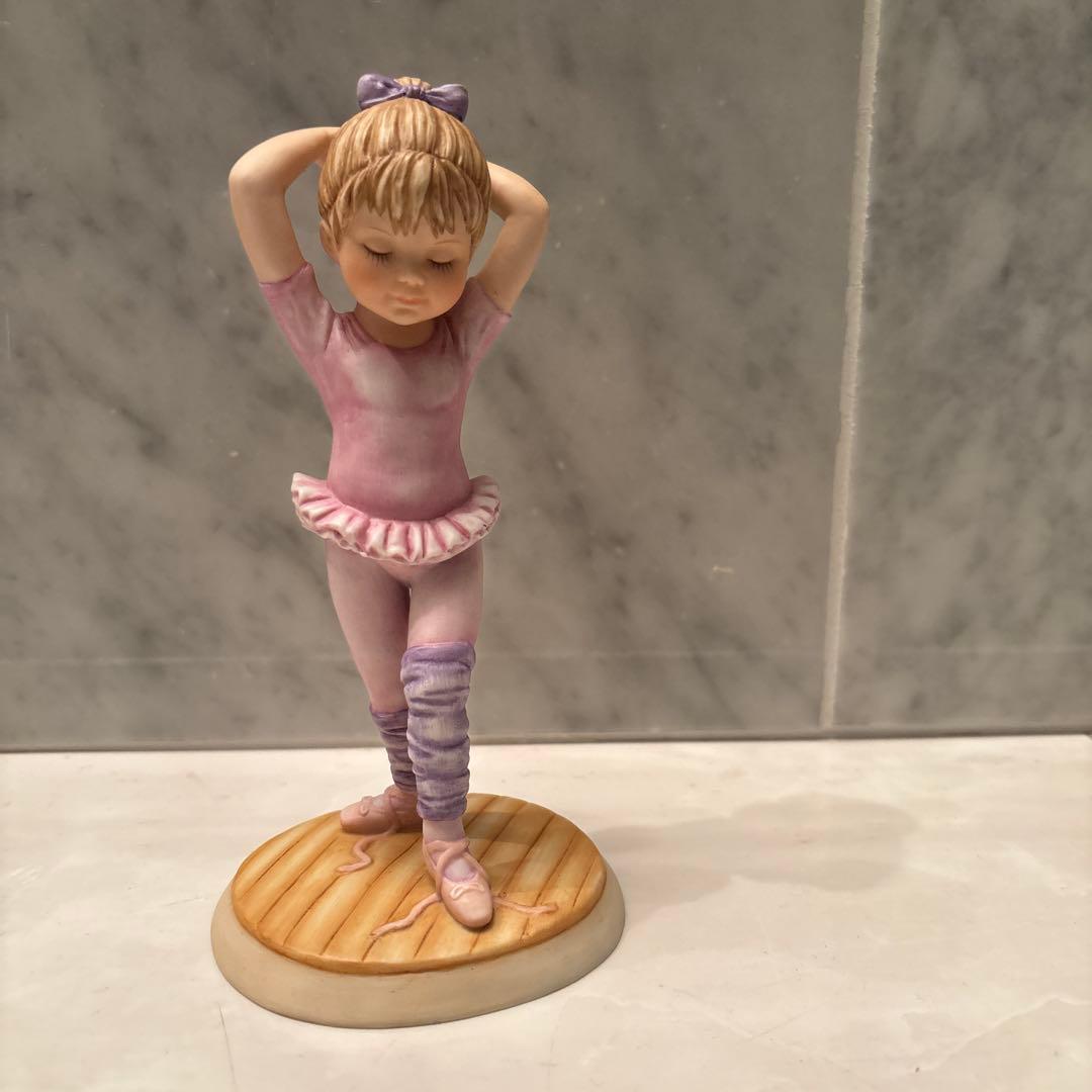 米ホワイトハウス御用達レノックスの可愛すぎるバレリーナ少女の陶器