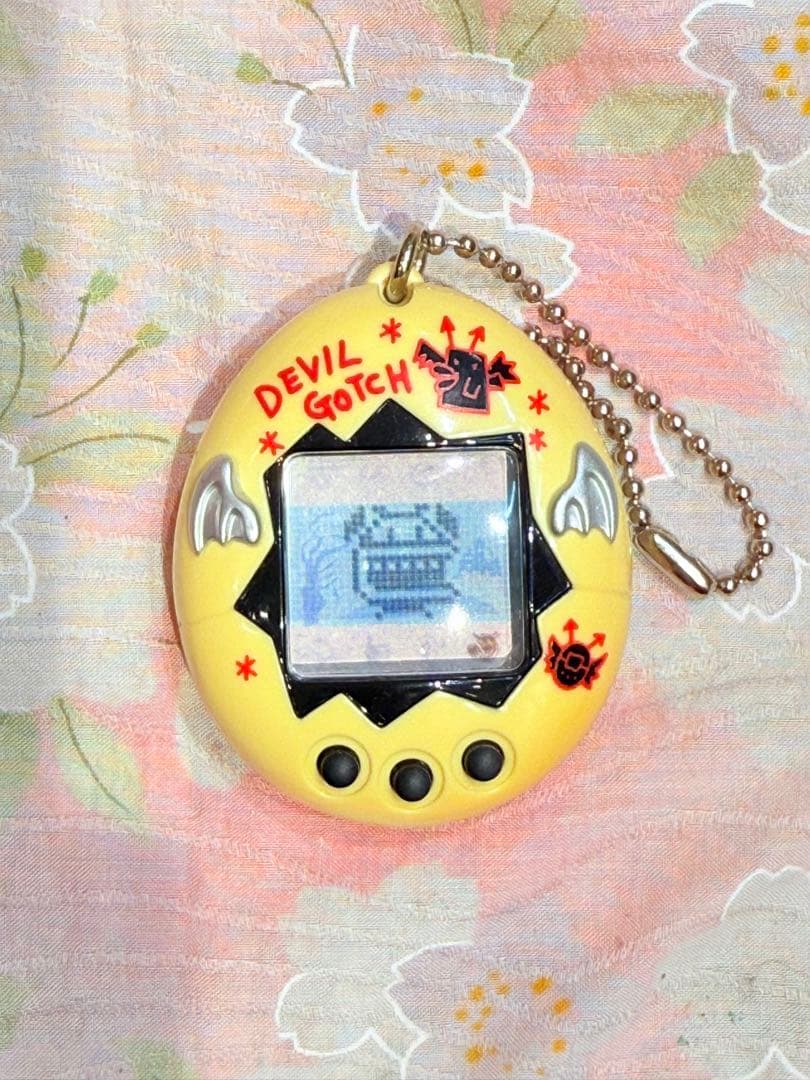 【動作確認済】デビルっちのたまごっち 白