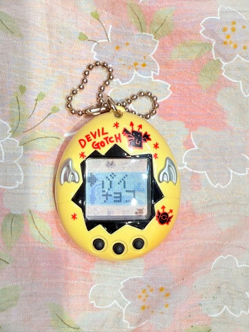 【動作確認済】デビルっちのたまごっち 白