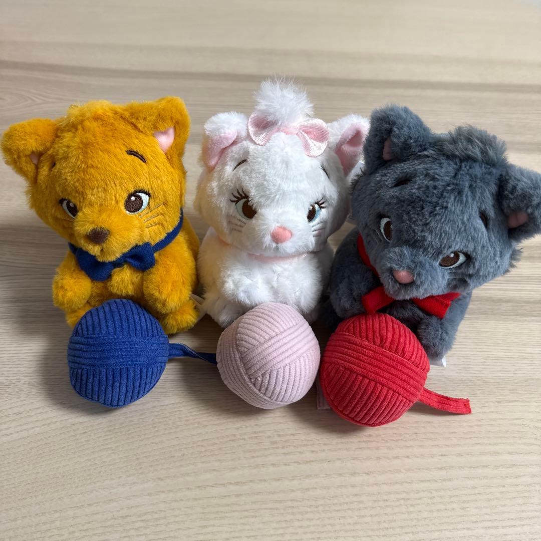 おしゃれキャット ぬいぐるみキーホルダー　毛糸玉 MOVE