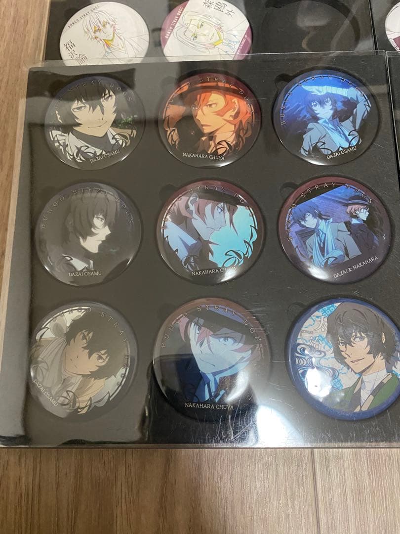 文豪ストレイドッグス 缶バッジ まとめ