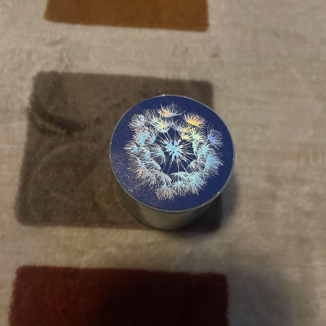 コスモテック　風の種子　箔押し　マスキングテープ