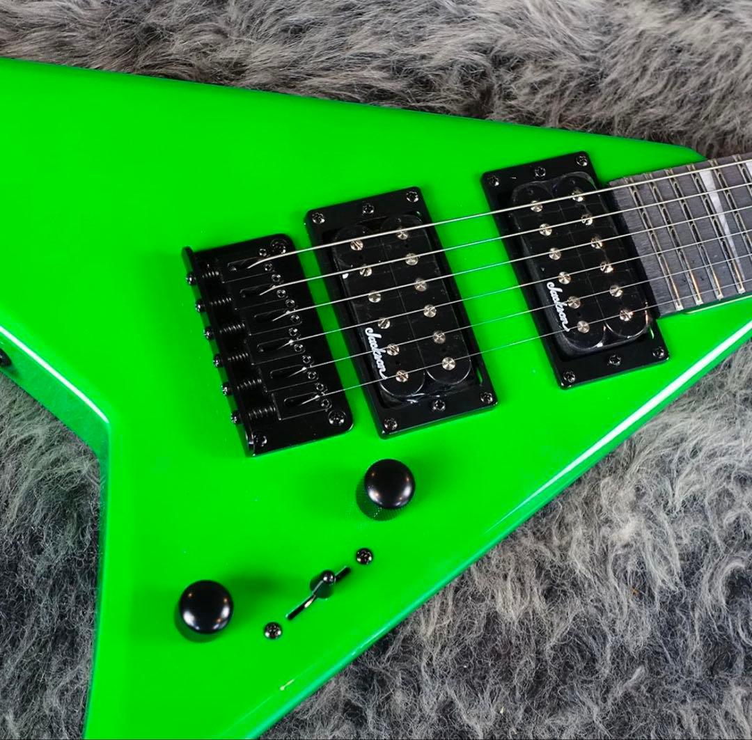 【新品】Jackson Minion JS1X Neon Green ケース付