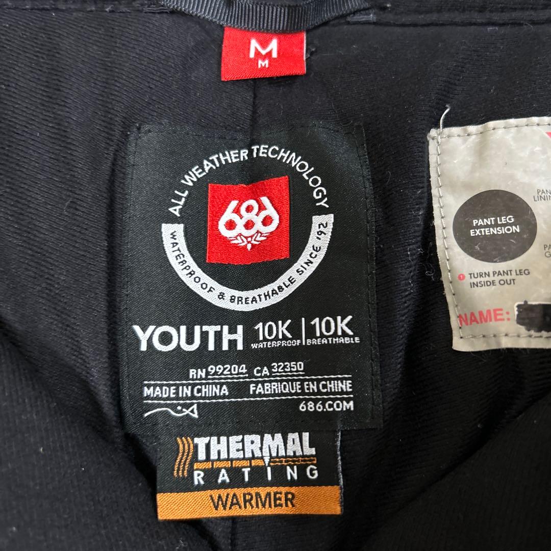 686 子供用 スノーボードウェア M 150〜160