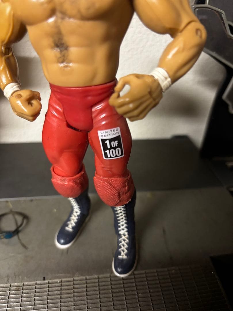 WWE トイフェアー世界100体限定　ハルクホーガン　赤/青　レア品