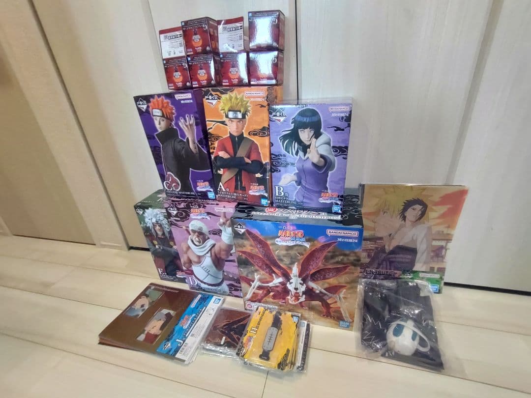 一番くじ　ナルト疾風伝　輪廻の嘆き平和の懸け橋 コンプリートセット　NARUTO