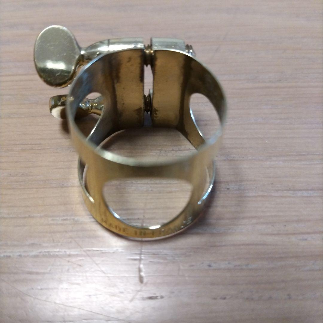 【値下げ】Selmer 旧型ソプラノサックスリガチャ&キャップ