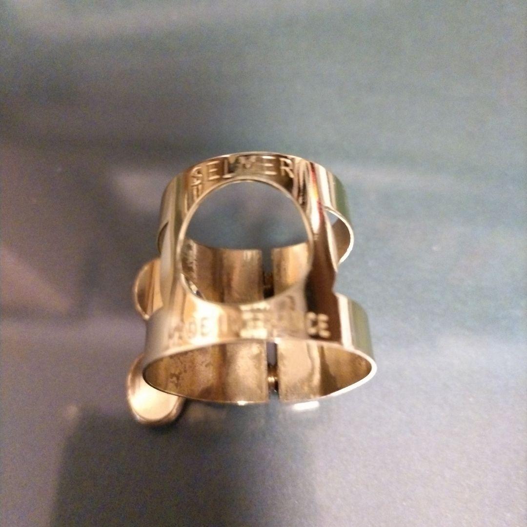 【値下げ】Selmer 旧型ソプラノサックスリガチャ&キャップ