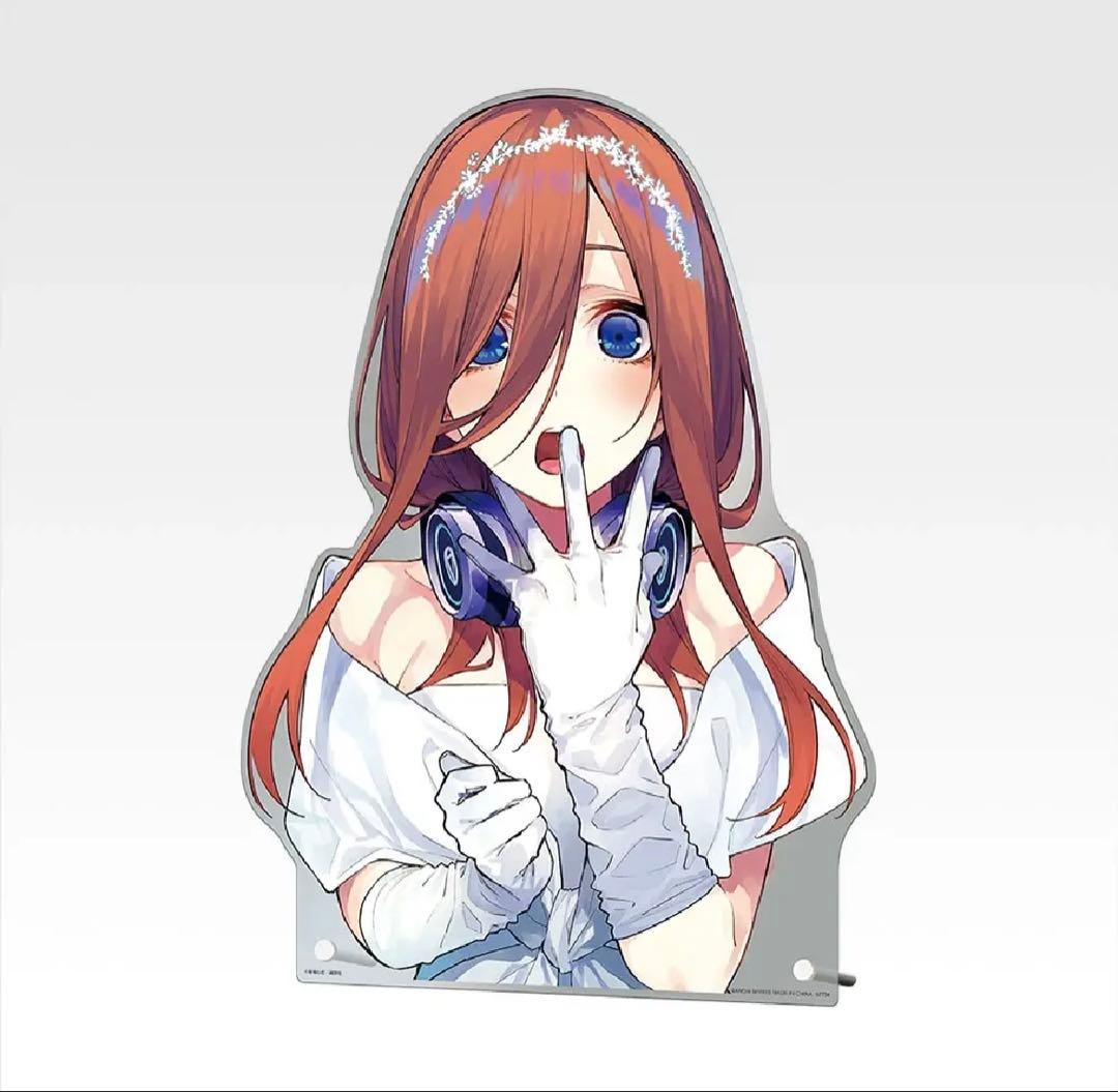 一番くじ 五等分の花嫁 A賞中野三玖　アクリルボード