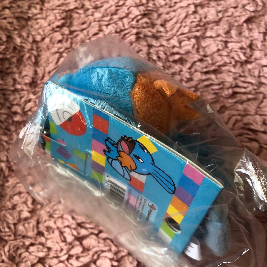 ポケモンセンター　マスコット　ミズゴロウ　ぬいぐるみ　ボールチェーン　マスコット