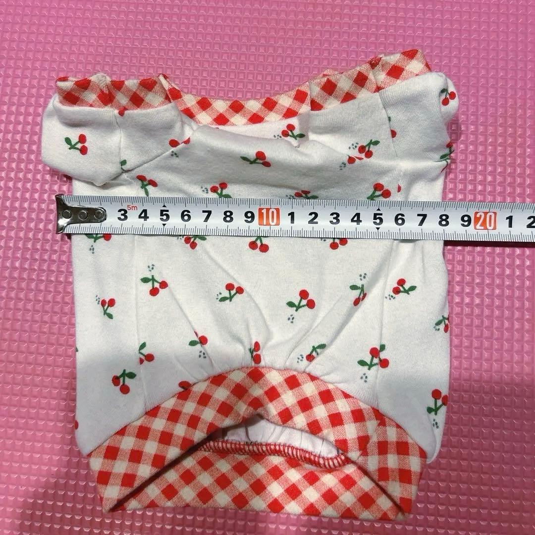 アトリエgg★チェリー柄パフTシャツ19ハーフ★ateliergg