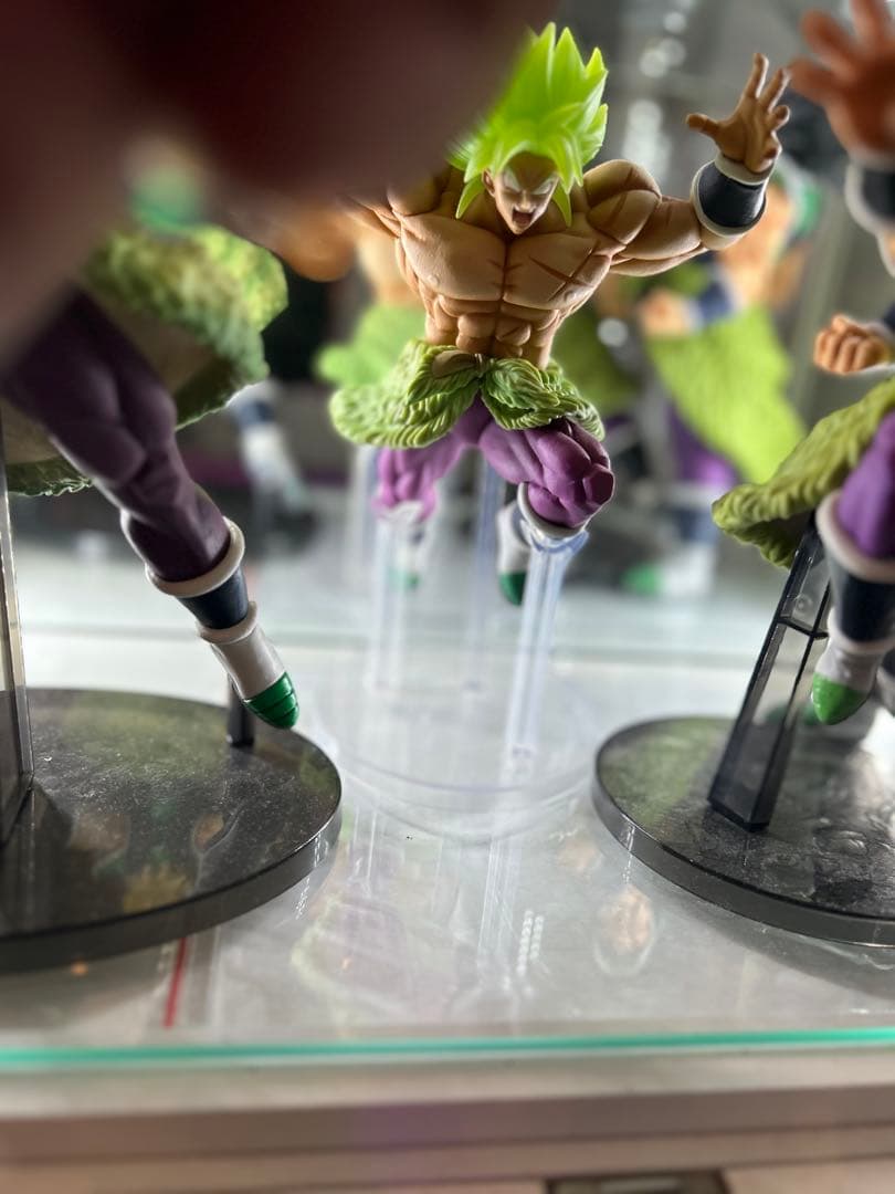 ドラゴンボール 希少黒髪ブロリー ２体とスーパーサイヤ人ブロリー2体セット