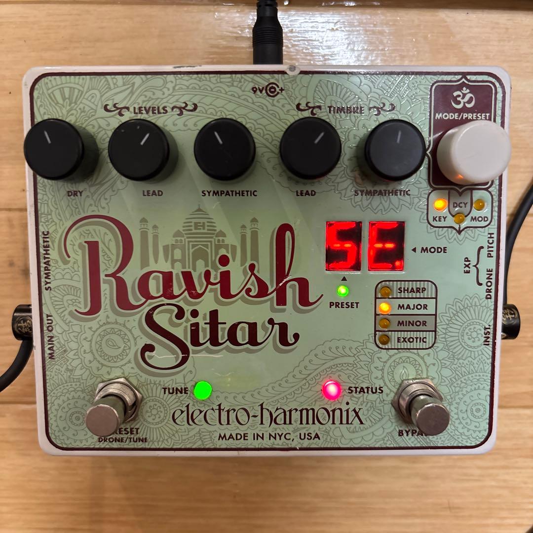 ギター xxx70 electro harmonix ravish sitar