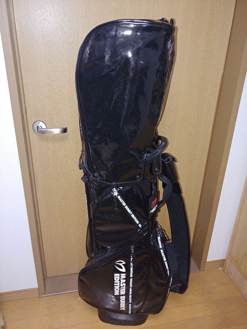 ベッドカバー付き　マスターバニー　スタンドキャディバッグ 4仕切り