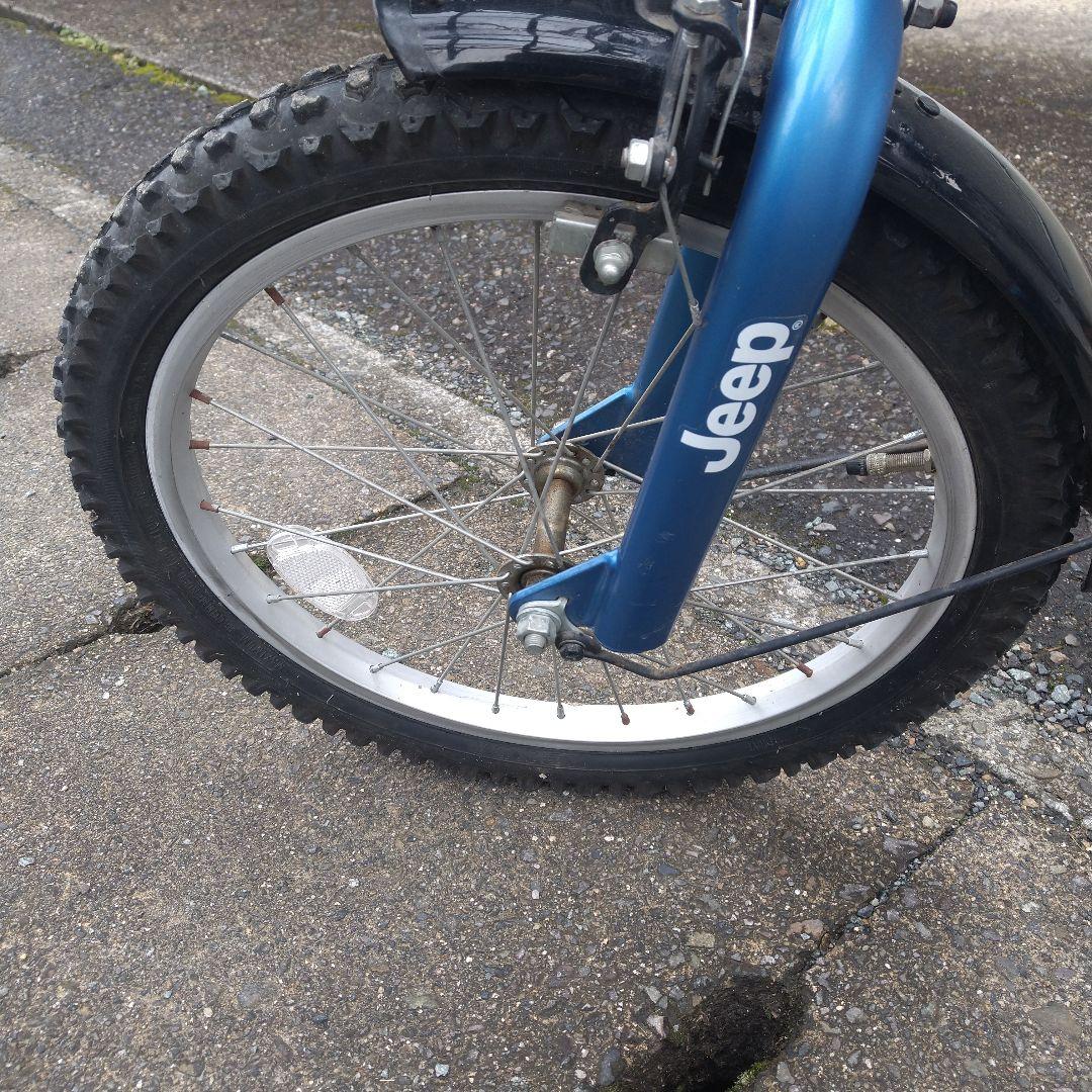 Jeep 子供用自転車 18インチ 青