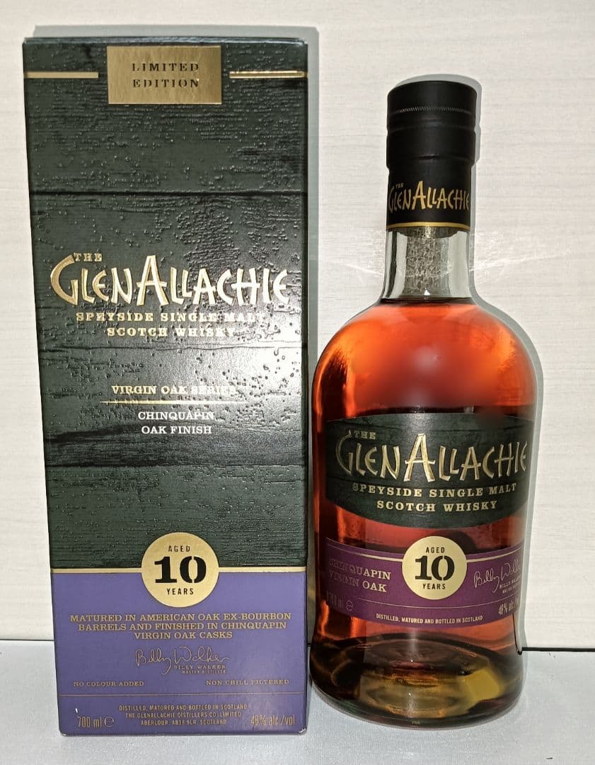 グレンアラヒー 10年 チンカピンヴァージンオークフィニッシュ