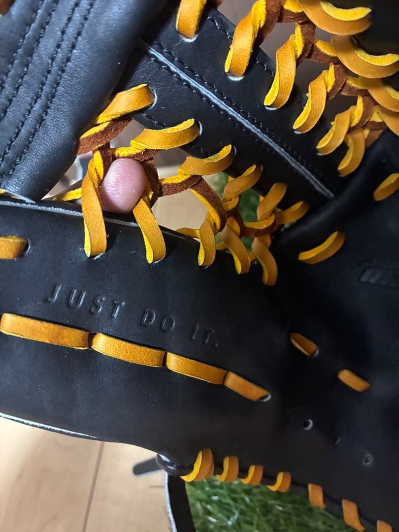 NIKE一般軟式用内野手グラブ　全紐交換＋湯もみ型つけ済み