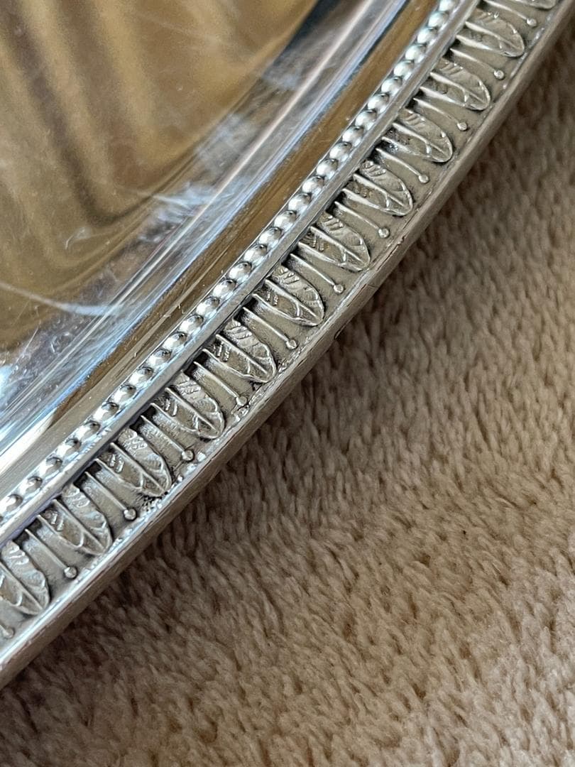 Christofle クリストフル　大型トレイ64cm ギャリア