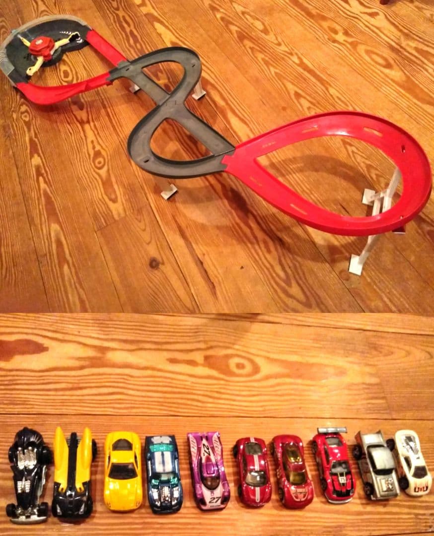 ホットウィール　Hot Wheels　コース&車セット