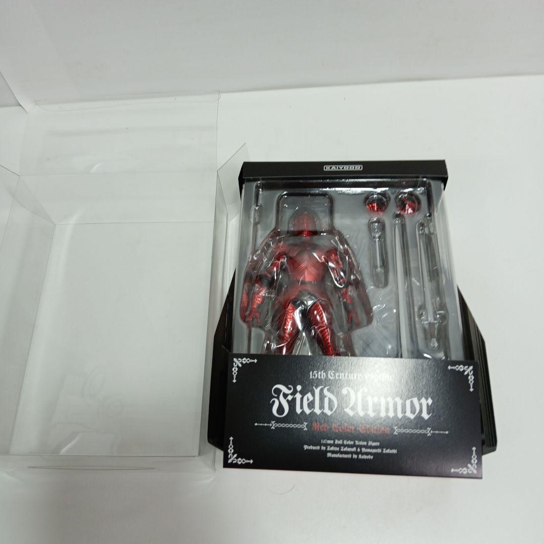 タケヤ式自在置物　フィールドアーマー　レッドカラー　15世紀ゴチック式