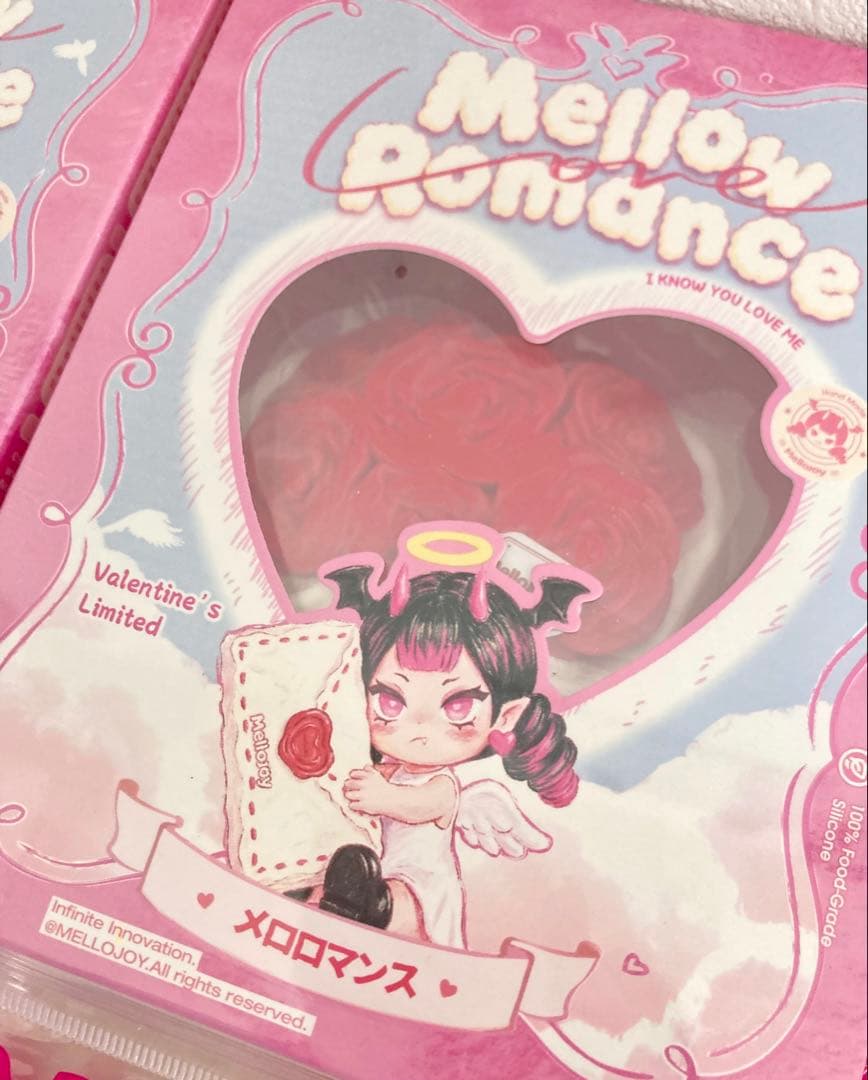 mellojoy ボットウ&タイセツ&コクハク 3箱 バレンタイン スクイーズ