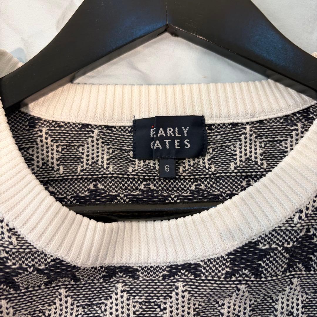 送料込☆PEARLY GATES 星柄セーター サイズ6