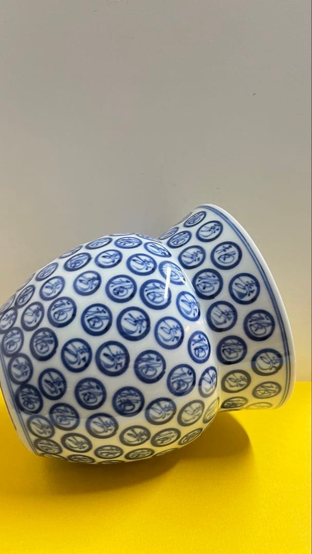 福寿染付水指　値下げしました。