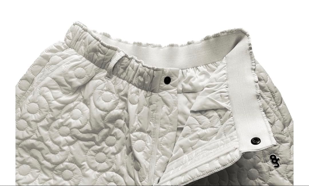 完売品⭐︎8G SHOOT ロゴキルティング中綿入りパンツ